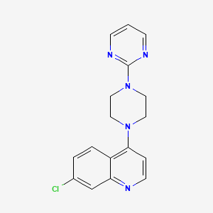 Chemical structure of WAY-639418