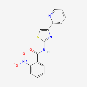 Chemical structure of WAY-639698