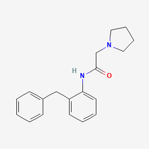 Chemical structure of WAY-640414