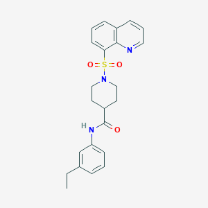 Chemical structure of WAY-662041
