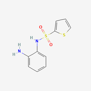 Chemical structure of N-(2-Aminophenyl)thiophene-2-sulfonamide
