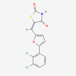 Chemical structure of WAY-278752