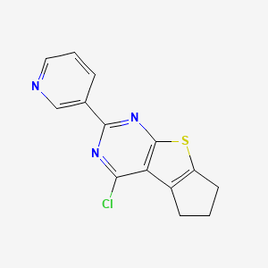 Chemical structure of WAY-638796
