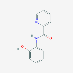 Chemical structure of N-(2-hydroxyphenyl)picolinamide