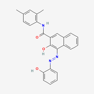 Chemical structure of Xylylazo Violet II [Spectrophotometric reagent for Mg]
