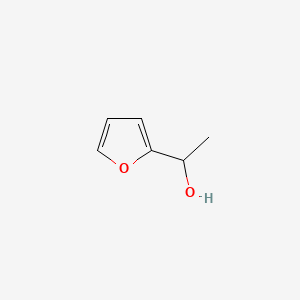 Chemical structure of (±)-1-(2-Furyl)ethanol