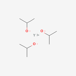 Chemical structure of Yttrium(III) Isopropoxide
