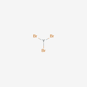 Chemical structure of Yttrium(III) bromide