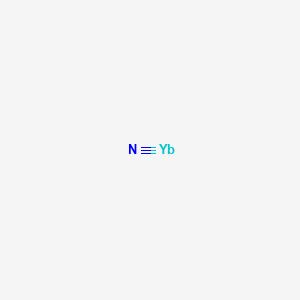 Chemical structure of YTTERBIUM NITRIDE