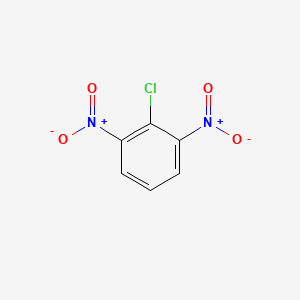 Chemical structure of 2,6-Dinitrochlorobenzene