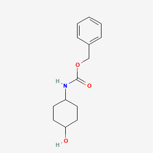 Chemical structure of 4-(Z-amino)cyclohexanol
