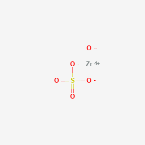 Chemical structure of Zirconium(IV) sulfate oxide hydrate