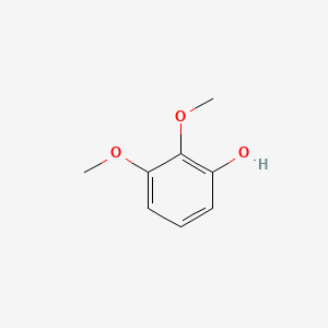 Chemical structure of 2,3-Dimethoxyphenol