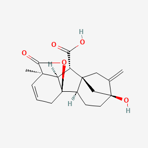 Chemical structure of Gibberellin A5