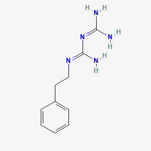 Chemical structure of N-Phenethylbiguanide