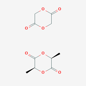 Chemical structure of Poly(L-lactide-co-glycolide)