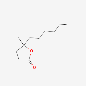 Chemical structure of Dihydrojasmone lactone