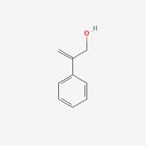 Chemical structure of β-methylenephenethyl alcohol