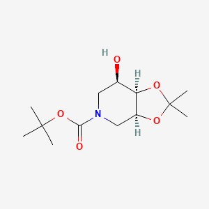 Chemical structure of β-glycosidase-IN-1