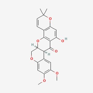 Chemical structure of α-Toxicarol