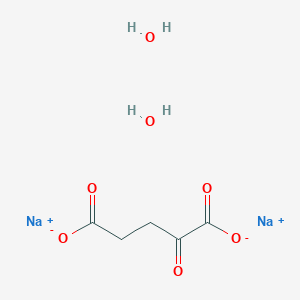Chemical structure of Disodium 2-oxoglutarate dihydrate
