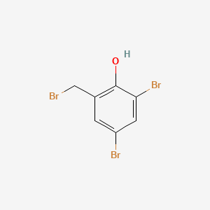 Chemical structure of α,3,5-Tribromo-2-hydroxytoluene