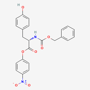 Chemical structure of Z-Tyr-Onp