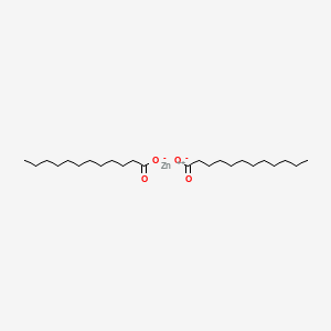 Chemical structure of Zinc Laurate