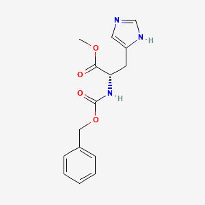 Chemical structure of Z-His-OMe