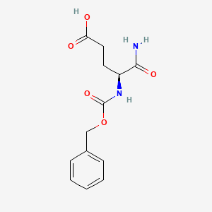 Chemical structure of Z-Glu-nh2