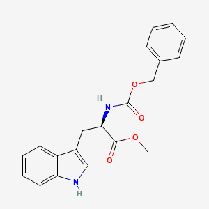 Chemical structure of Z-D-Trp-OMe