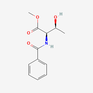 Chemical structure of Z-D-Thr-OMe
