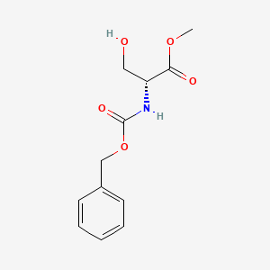 Chemical structure of Z-D-SER-OME