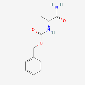 Chemical structure of Z-D-Ala-NH2