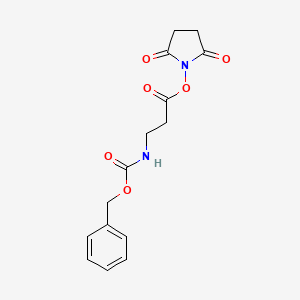 Chemical structure of Z-BETA-ALA-OSU