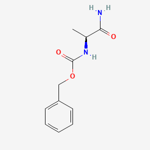 Chemical structure of Z-ALA-NH2