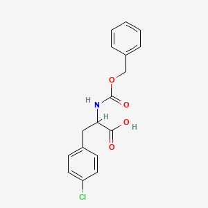 Chemical structure of Z-4-chloro-DL-phenylalanine