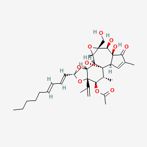 Chemical structure of Yuanhuadin