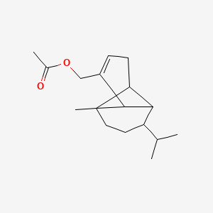 Chemical structure of Ylangenyl acetate