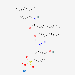 Chemical structure of Xylylazo Violet I