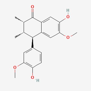 Chemical structure of Wulignan A1