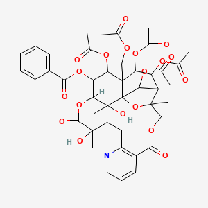 Chemical structure of Wtlfordine