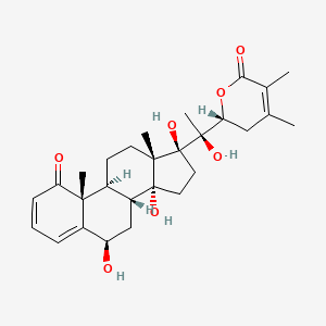 Chemical structure of Withaperuvin C