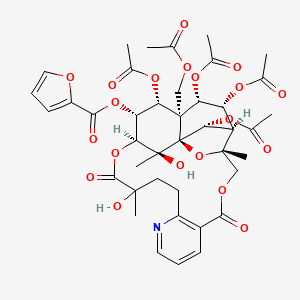 Chemical structure of Wilfortrine