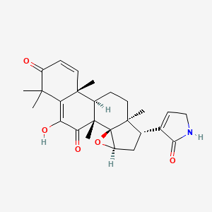 Chemical structure of Walsuralactam A