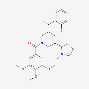 Chemical structure of VUF11207