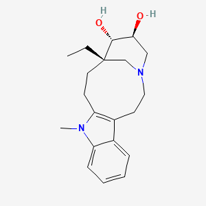 Chemical structure of Voafinidine
