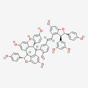 Chemical structure of Vitisin A