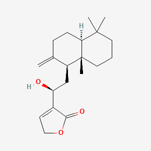 Chemical structure of Vitexolide D