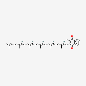 Chemical structure of VITAMIN K2